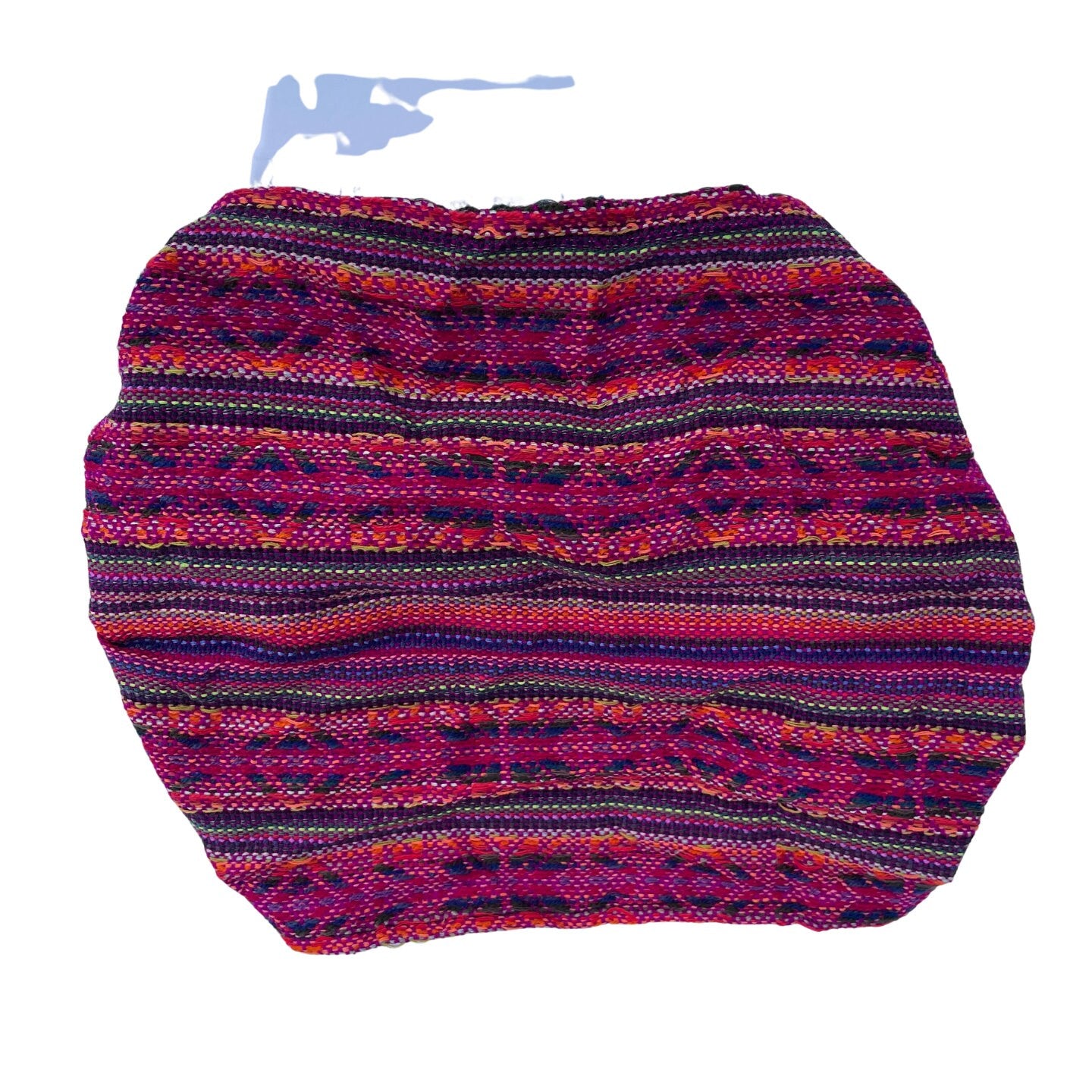 Wide Yoga Headband | Magenta Rainbow