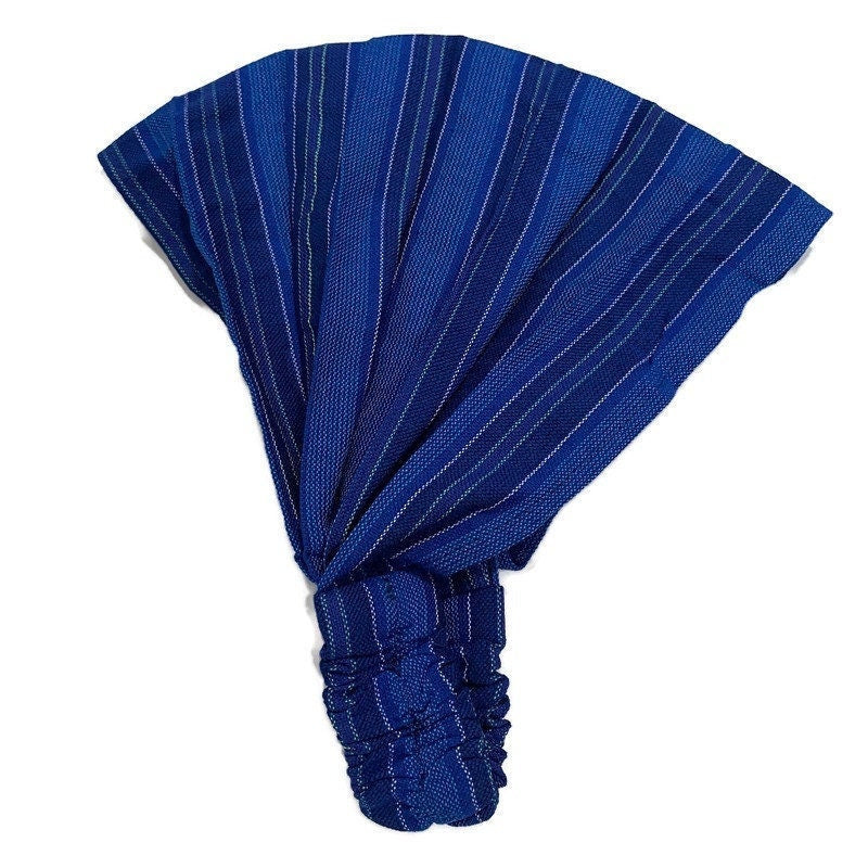Wide Headband | Blue Dark Blue