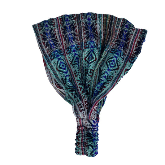 Wide Headbands for Women and Men | Teal Berry Royal Blue