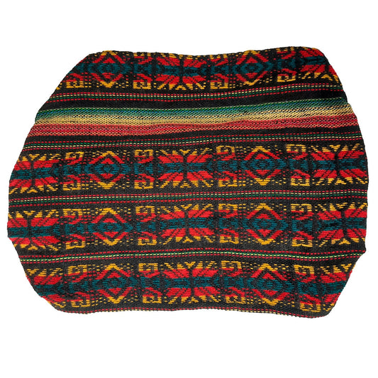 Wide Rastafari Hippie Headband | Hair Accessories | Green Rasta