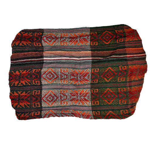 Wide Headband | Orange Green White