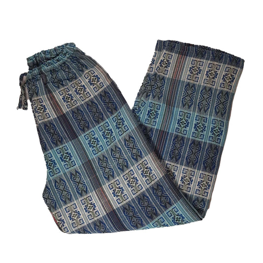 Pants Size XL | Hippie Mens Pants | Comfy Clothes | Lounge Wear | Womens Pants with Hidden Pockets | Father's Day Gift