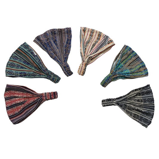 Stylish Wide Hippie Headbands for Women and Men