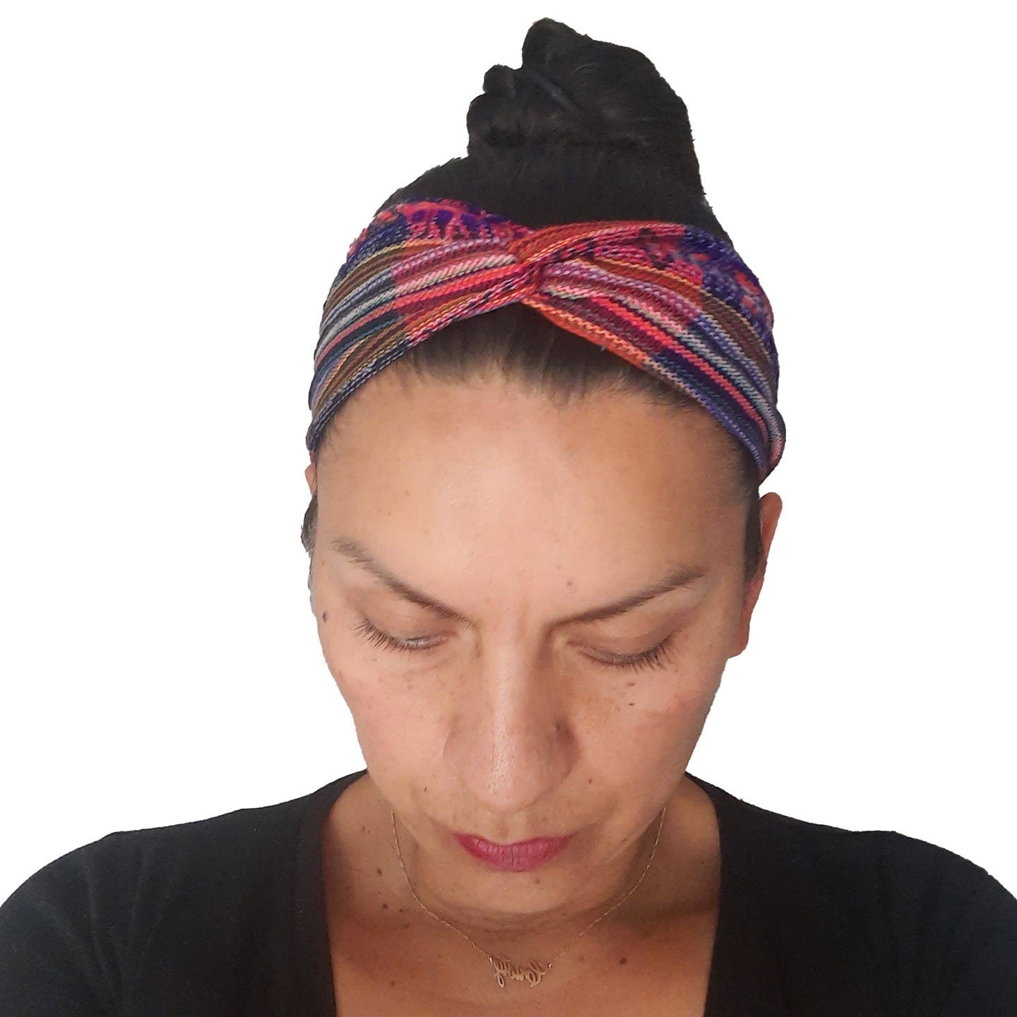 Twist Headband | Pink Colorful