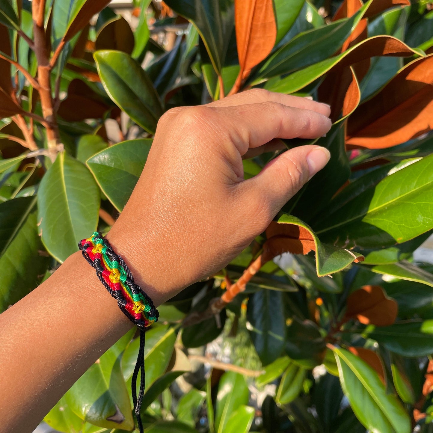 Reggae Rasta Friendship Wave Style Bracelet for Men or Women