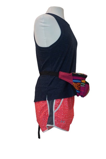 Trendy Festival Fanny Pack | Fuchsia Colorful