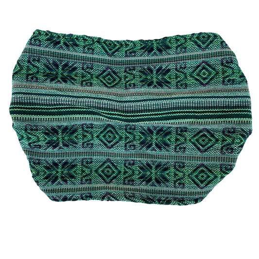 Hippie Wide Headbands for Women and Men | Emerald Black