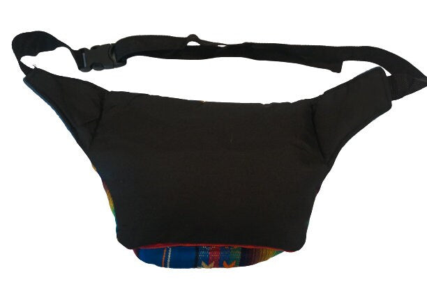 Trendy Tribal Fanny Pack | Blue Brown Orange