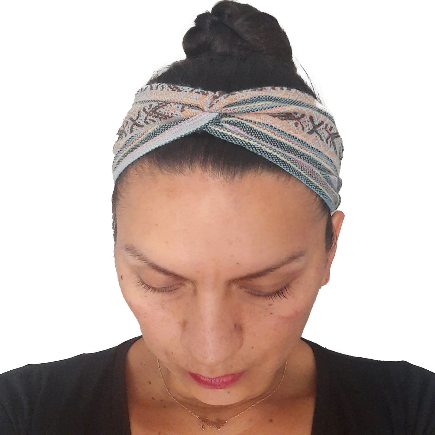 Twist Headband | Tan Brown