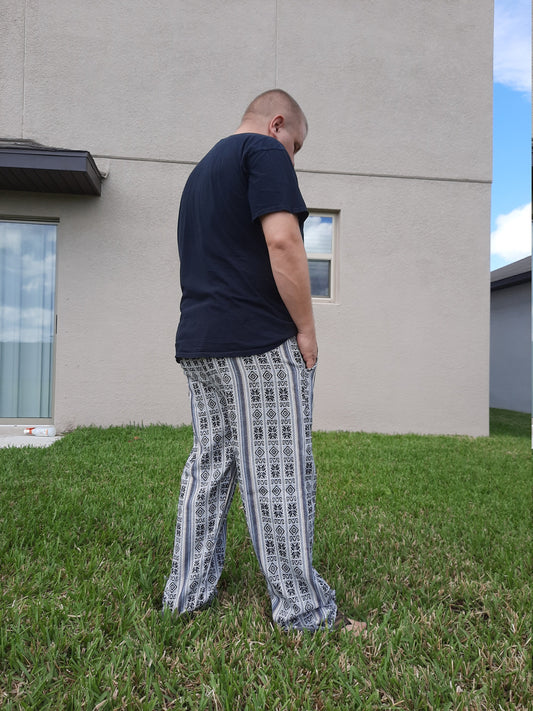 Pants Size M | Hippie Mens Pants with 2 pockets