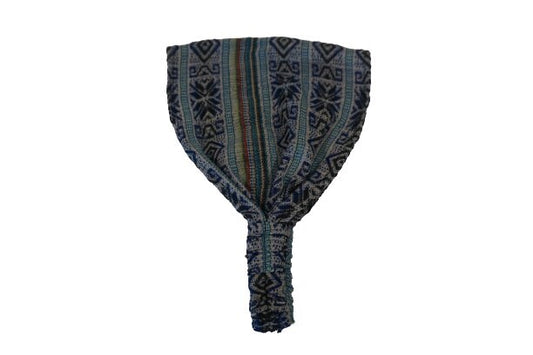 Wide Headband | Dark Blue Light Blue White