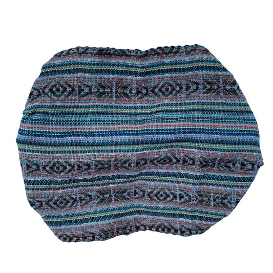 Wide Boho Headband | Dark Tan Brown