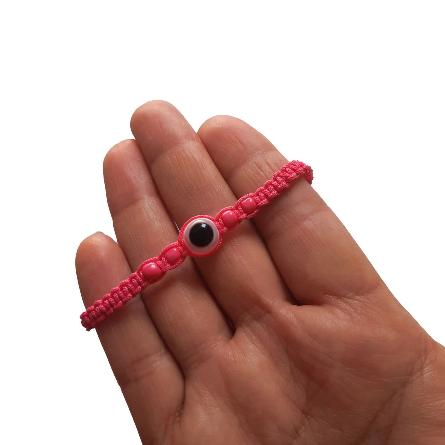 Adjustable Evil Eye Friendship Bracelet for Men or Women