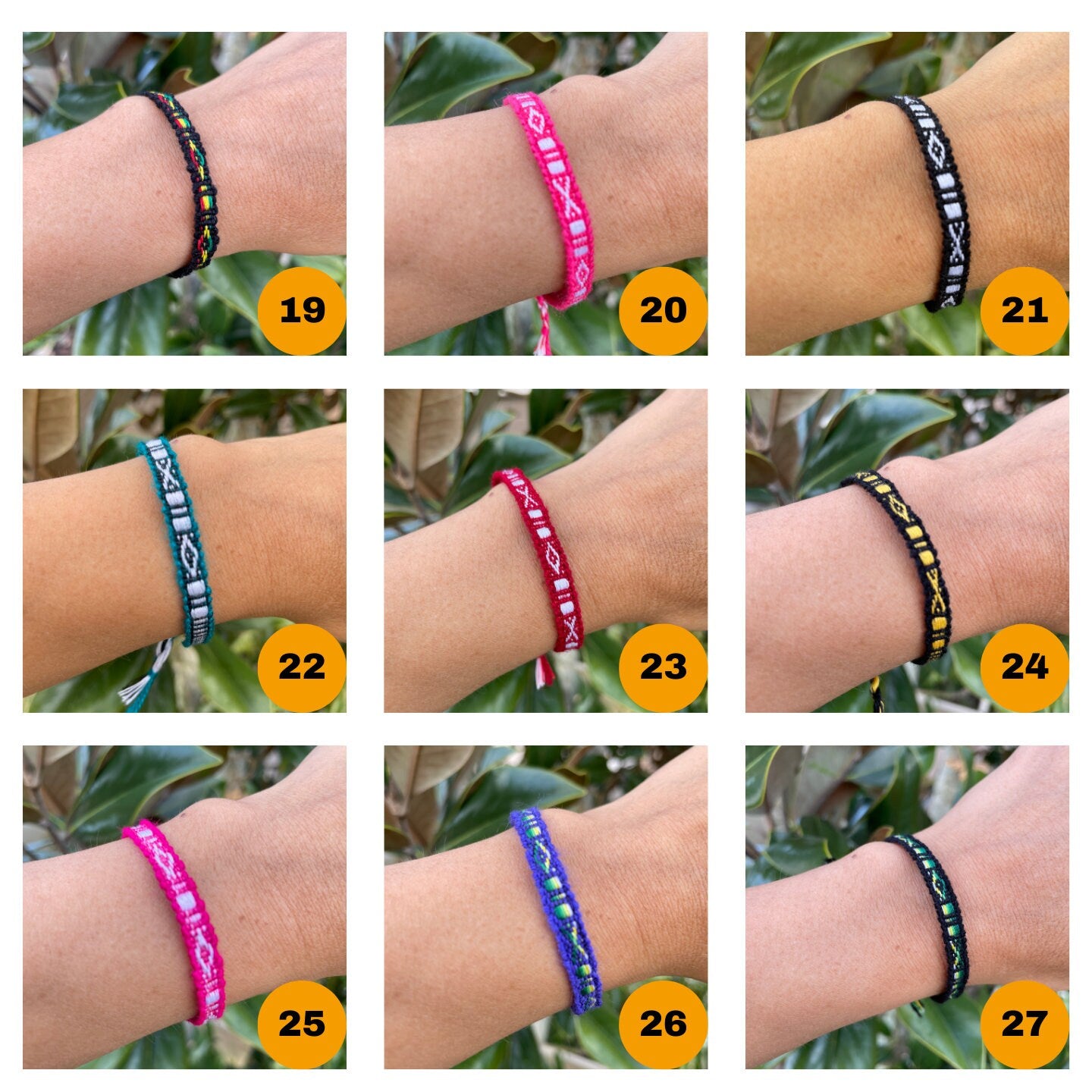 Adjustable Woven Friendship Bracelet For Men & Women