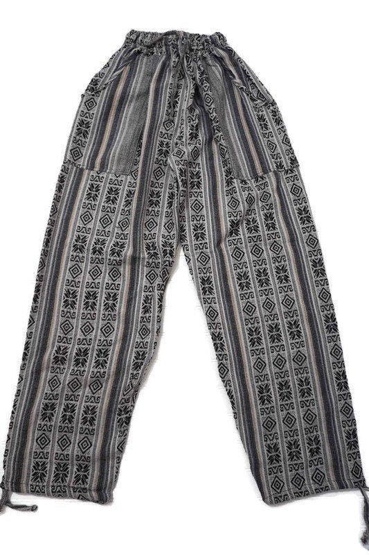 Pants Size M | Hippie Mens Pants with 2 pockets