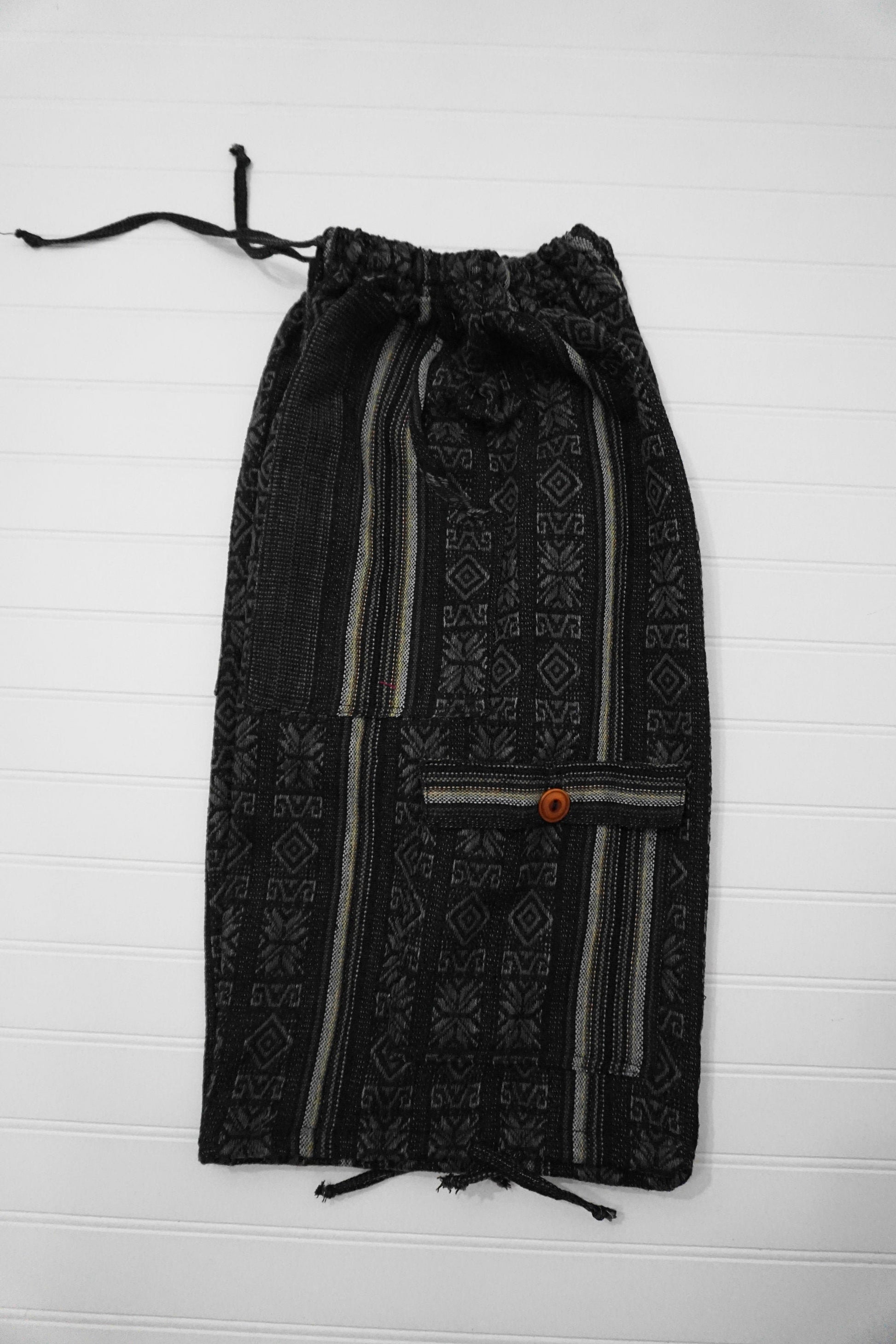 Shorts Size M | Comfy Clothes | Hippie Clothing | Lounge Wear | Black Gray | Father's Day Gift