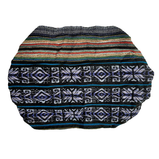 Wide Womens headband | Black Purple