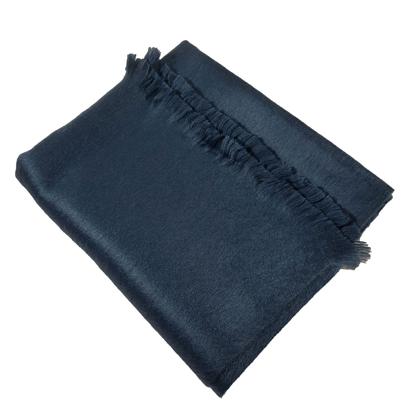 Alpaca shawl | Extra Long Scarf | Blue