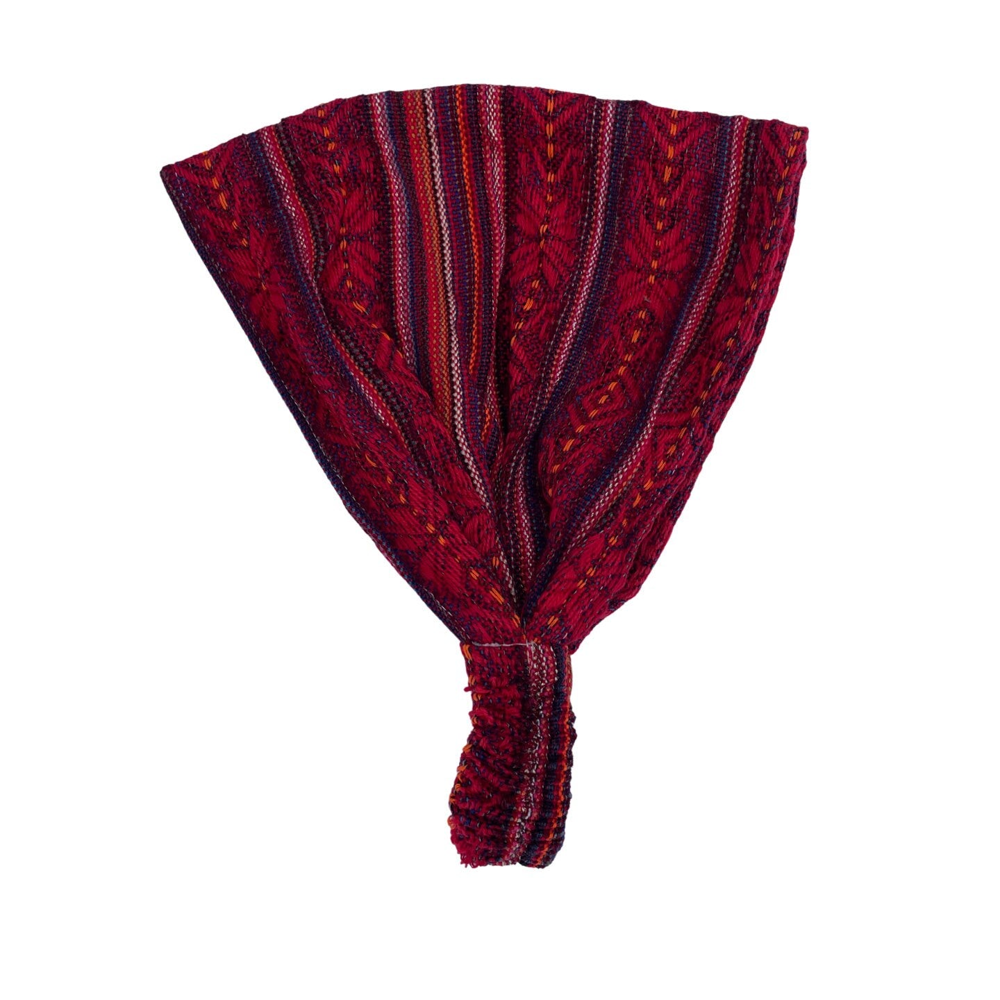 Wide Yoga Headband | Fiery Red