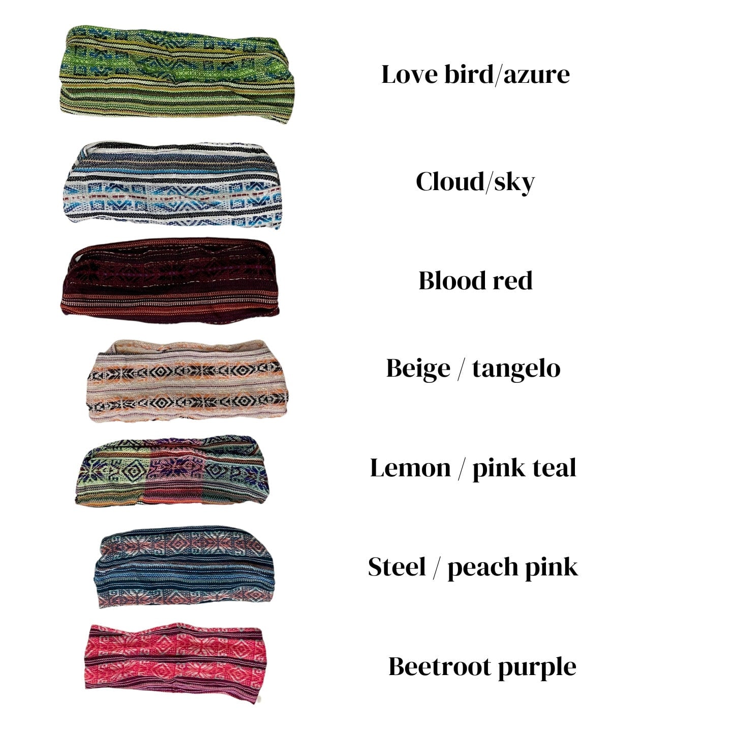 Wide Yoga Headbands for Women and Men