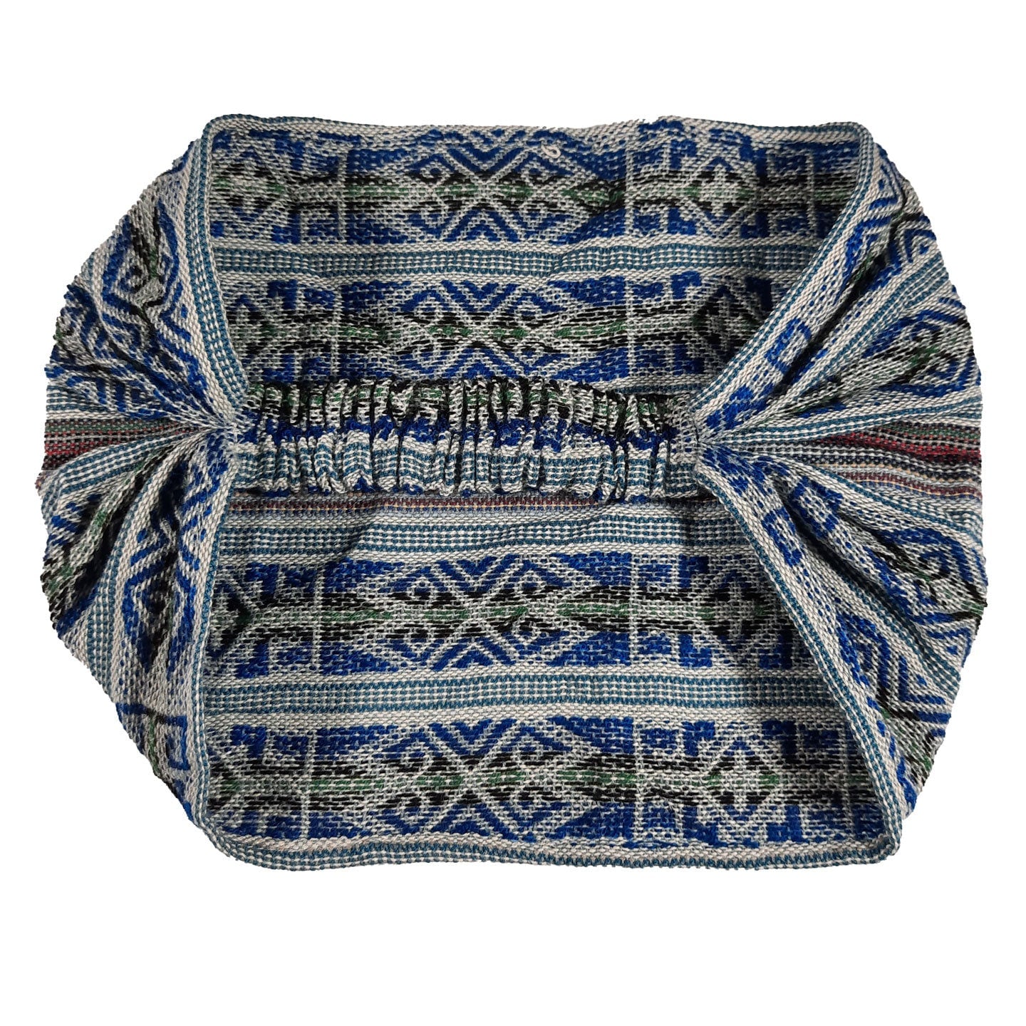 EXTRA LARGE Wide Yoga Headband | Dark Blue White