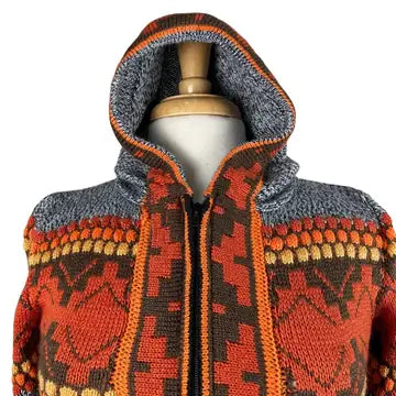 Soft Hooded Alpaca Sweater
