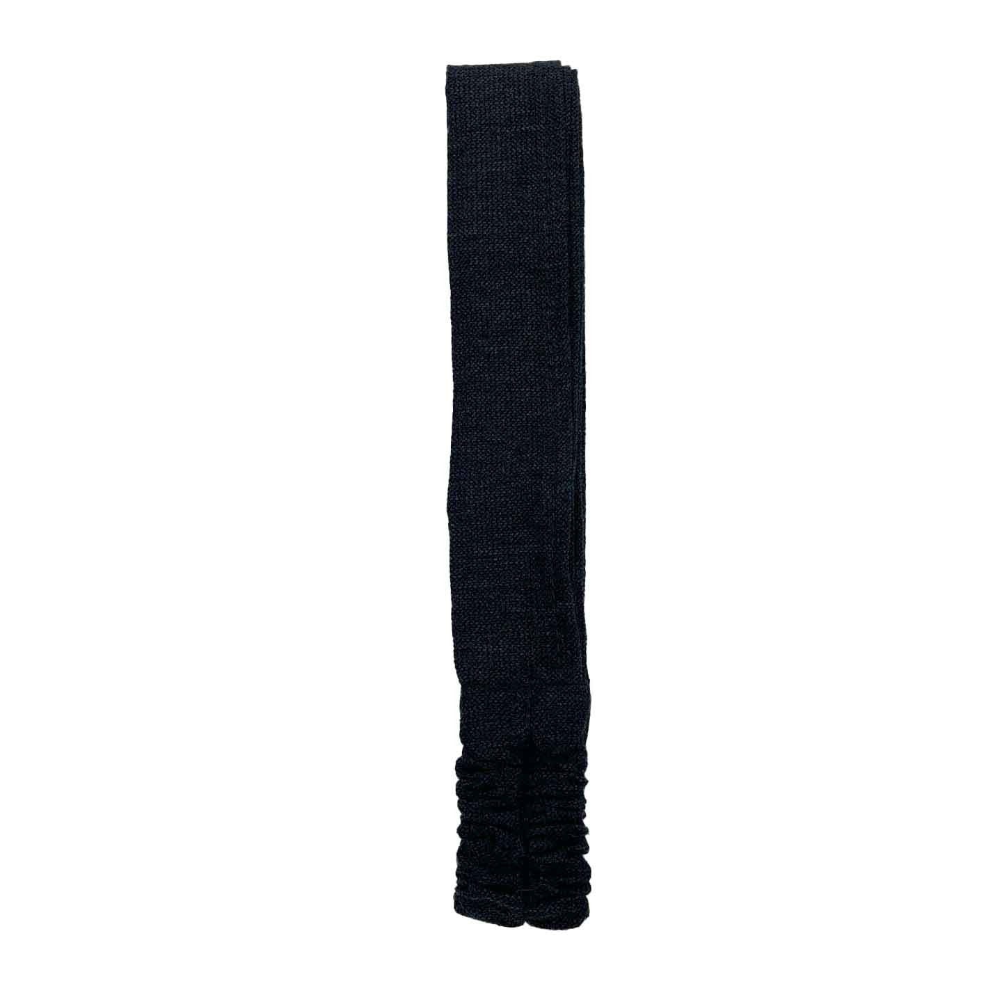 Wide Yoga Black Headband