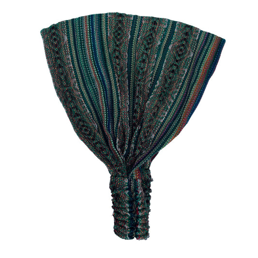 Wide Yoga Headband for Women and Men | Forest Brown