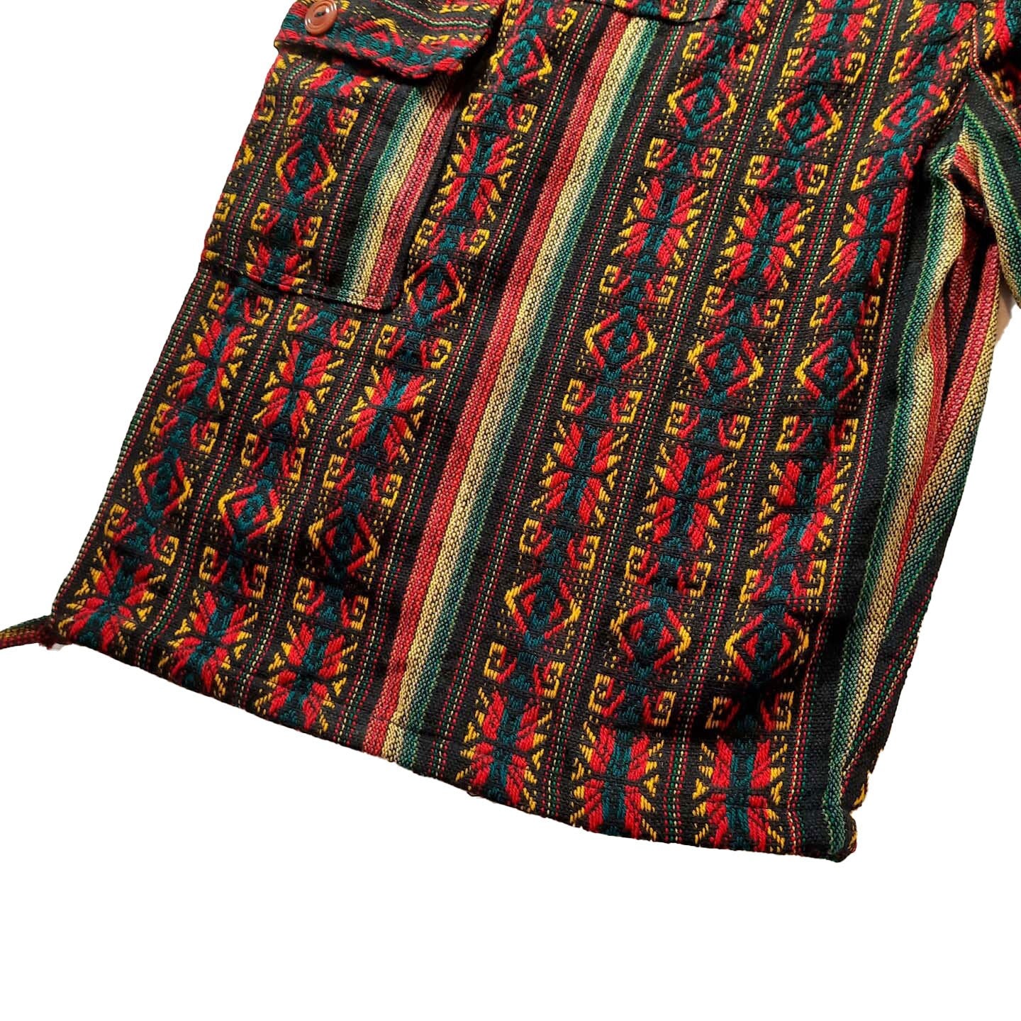 Shorts Size XL | Rasta Hippie Shorts | Comfy Clothes | Mens Cargo Shorts | Father's Day Gift