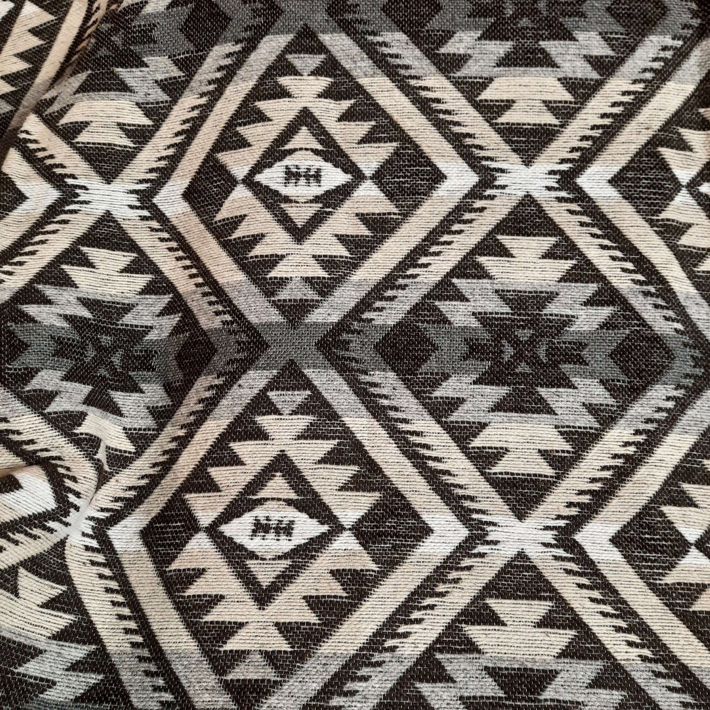 Warm Queen Size Blanket | Beige Brown Gray