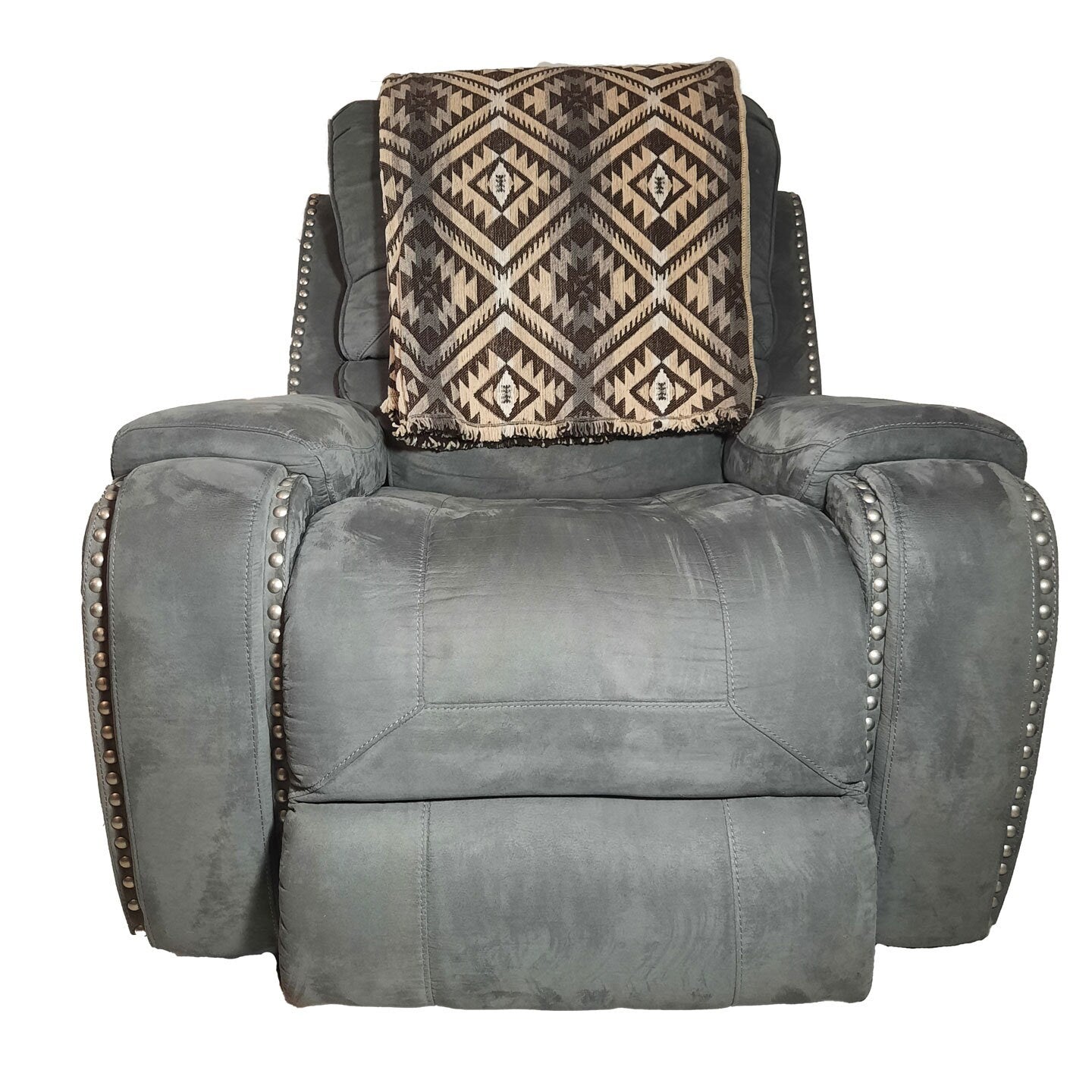 Warm Queen Size Blanket | Beige Brown Gray
