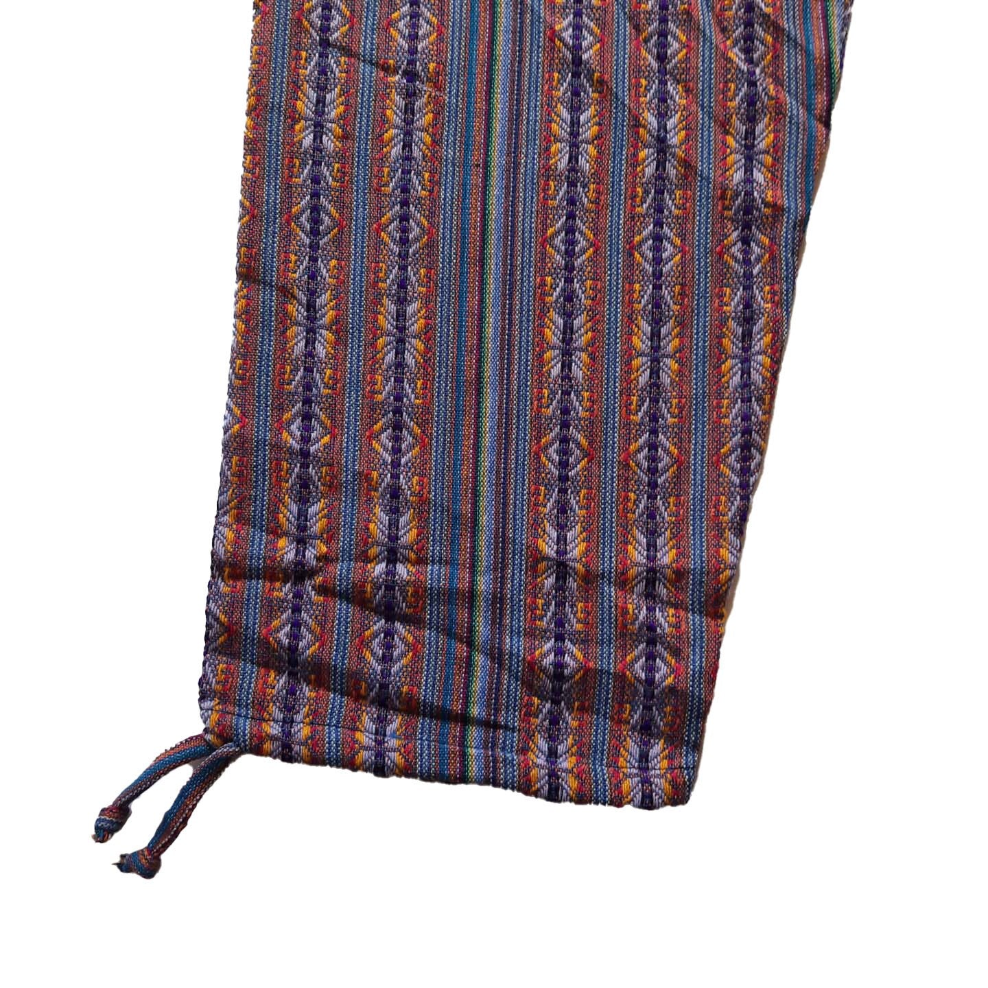 Pants Size 2XL | Hippie Mens Pants | Womens Lounge Wear | Comfy Clothes | Purple Orange Yellow | Father's Day Gift