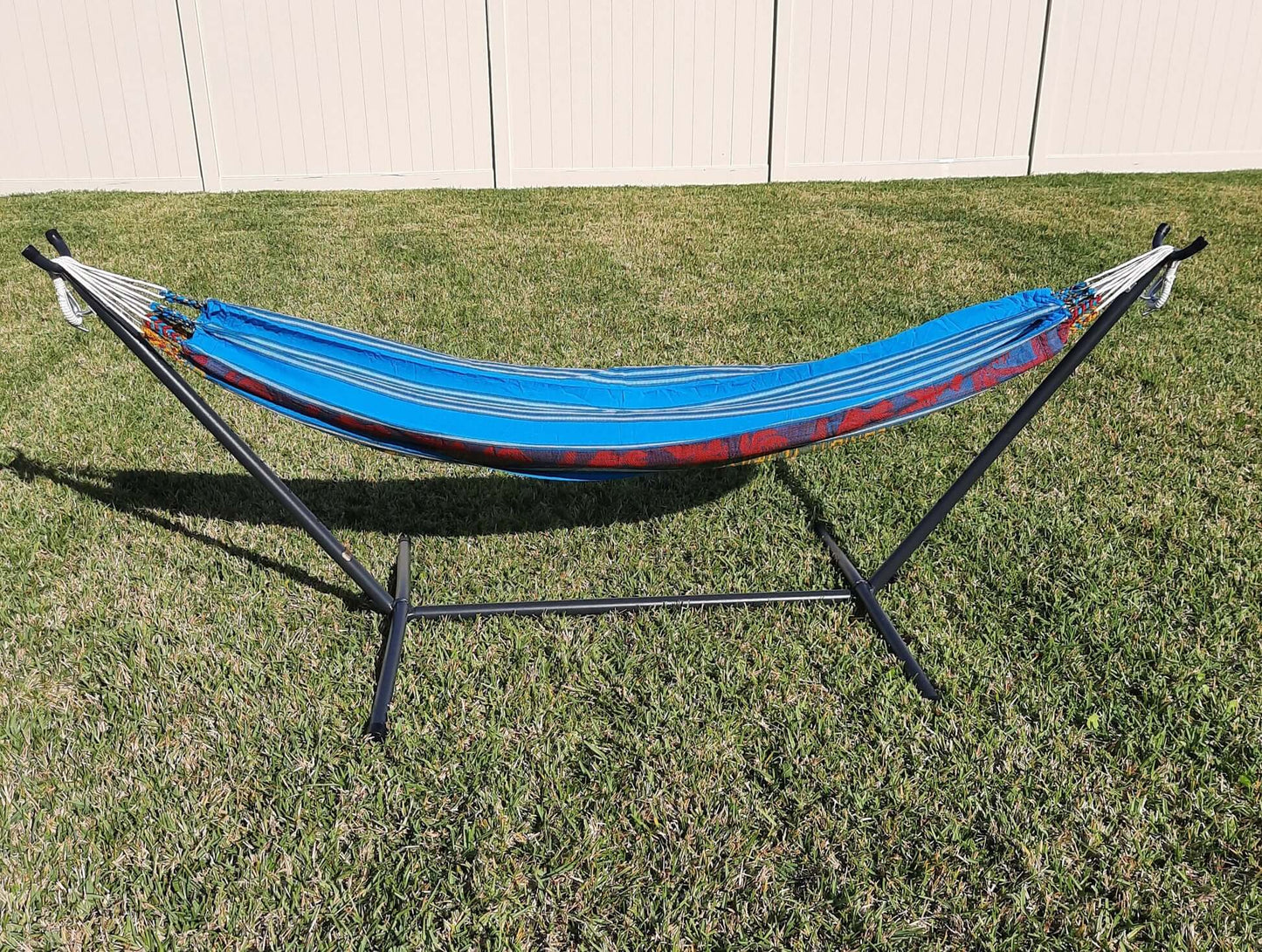 Bohemian One Person Hammock | Light Blue