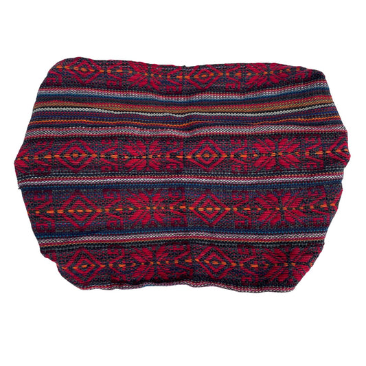 Wide Yoga Headband | Red Navy