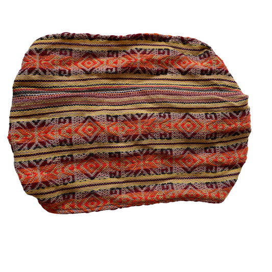 Wide Yoga Headband | Orange Mustard Lavender