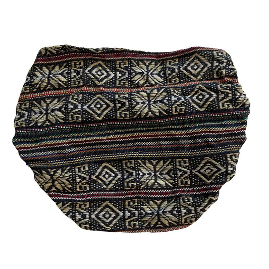EXTRA LARGE Wide Boho Headband | Navy Khaki