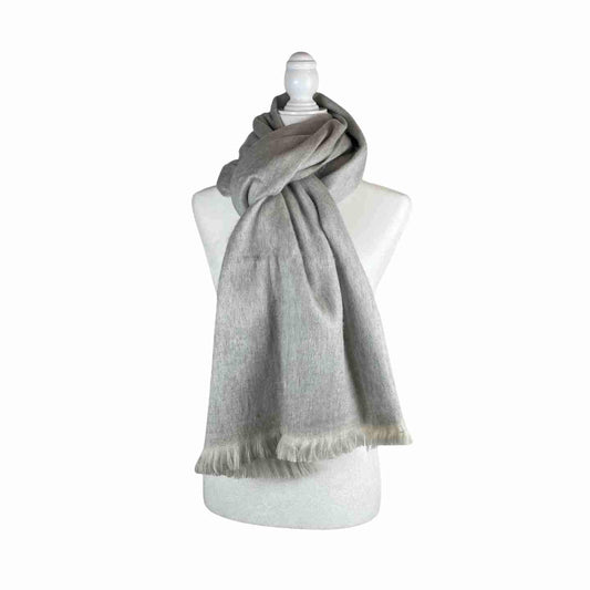 Cozy Soft Wrap Shawl for Wedding | Bridal Cover Up | Light Silver