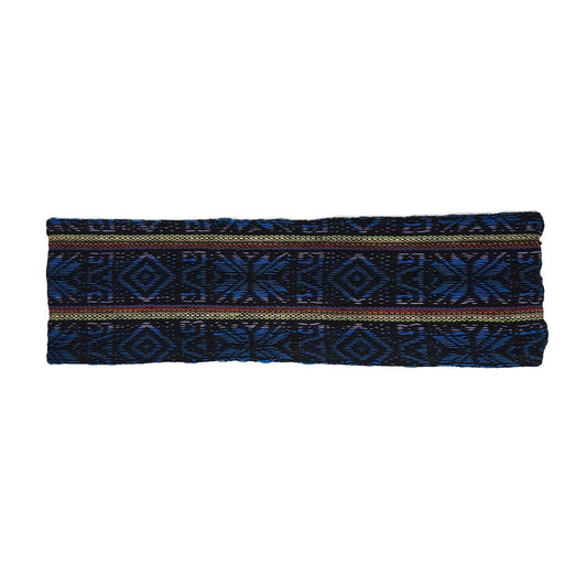 Narrow Skinny Headband for Women & Men | Blue Black