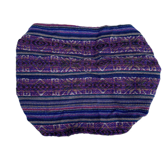 Wide Yoga Headband |  Deep Violet Brown