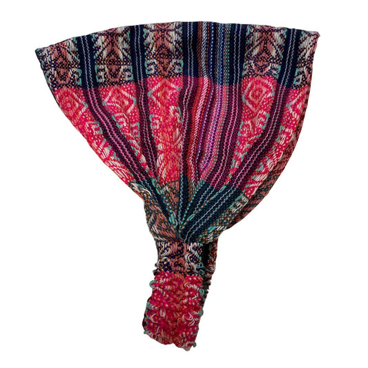 Hippie Wide Headband | Shades of Pink Blue