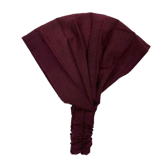 Wide Yoga Headband | Maroon