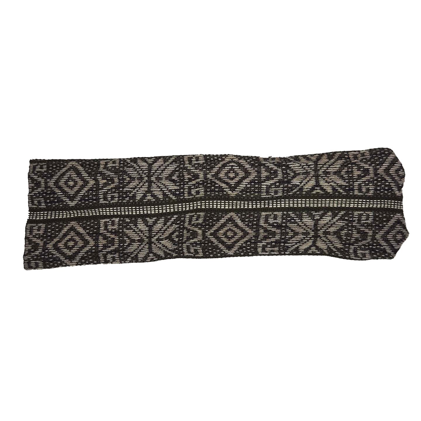 Narrow Skinny Headband for Women | Black Gray