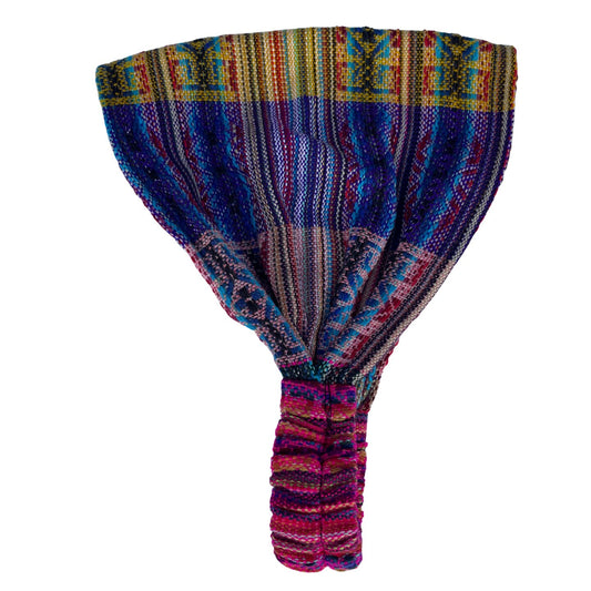 Hippie Wide Headbands for Women and Men | Golden Yellow Pink Teal