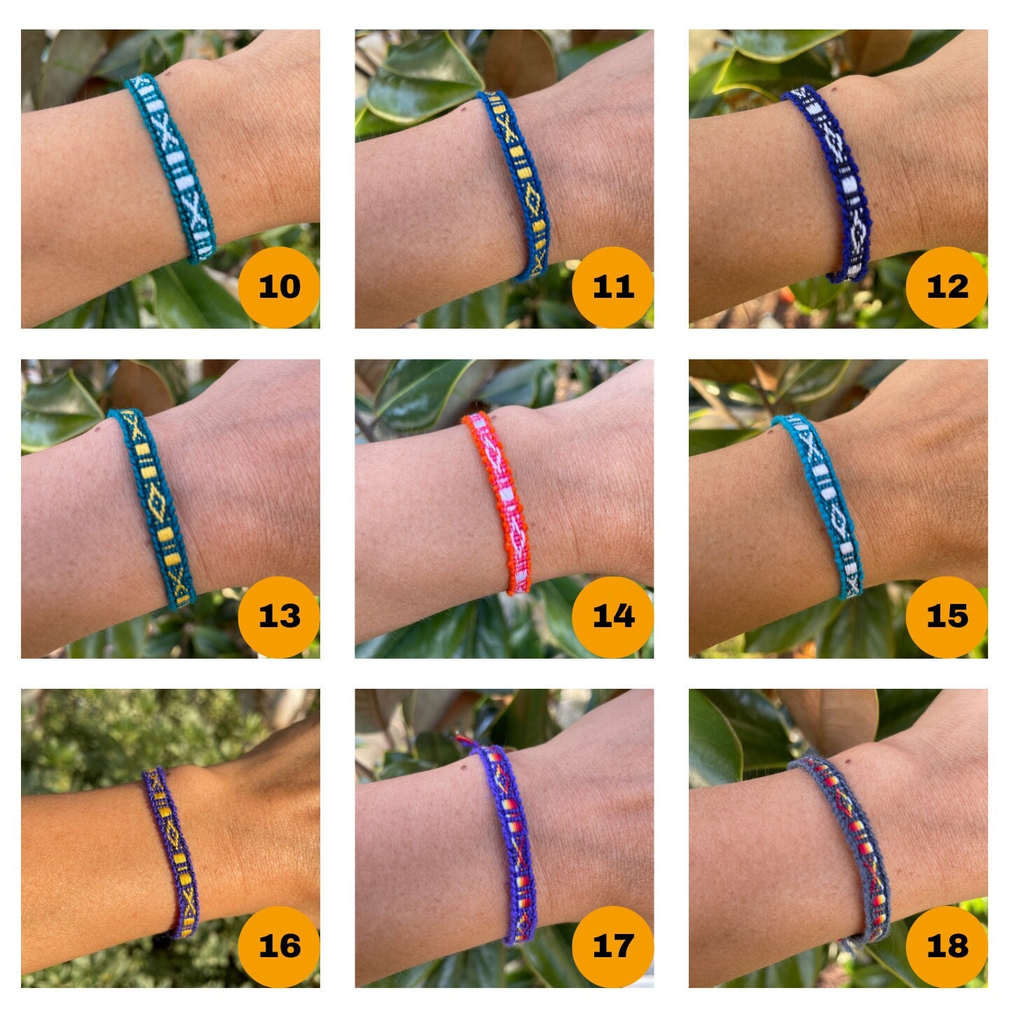 Adjustable Woven Friendship Bracelet For Men & Women