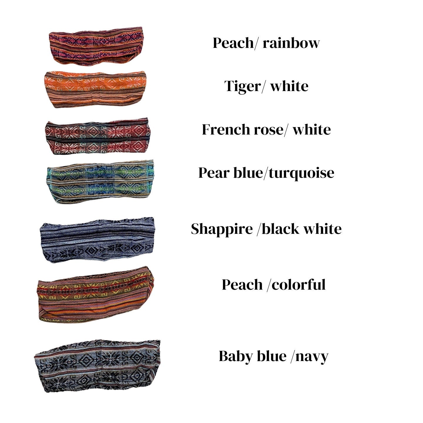 Wide Yoga Headbands for Women and Men