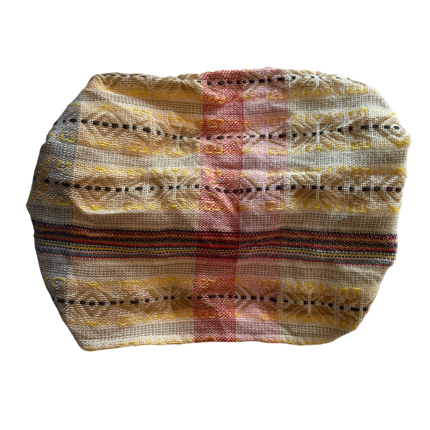 Wide Headband | Beige Peach Gray