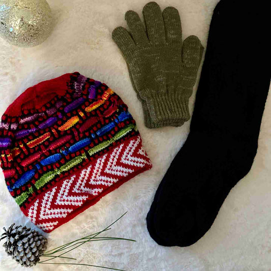 Woven Winter Bundle – Handcrafted Cozy Gift Box