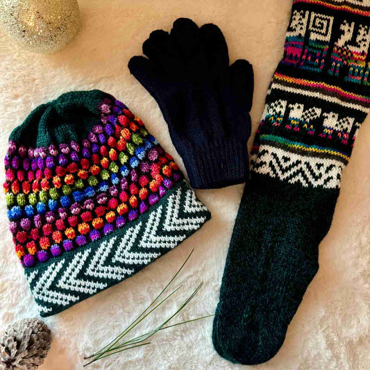 Woven Winter Bundle – Handcrafted Cozy Gift Box