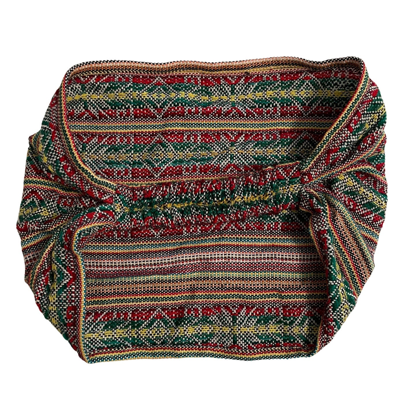 Wide Boho Headband | White Rasta