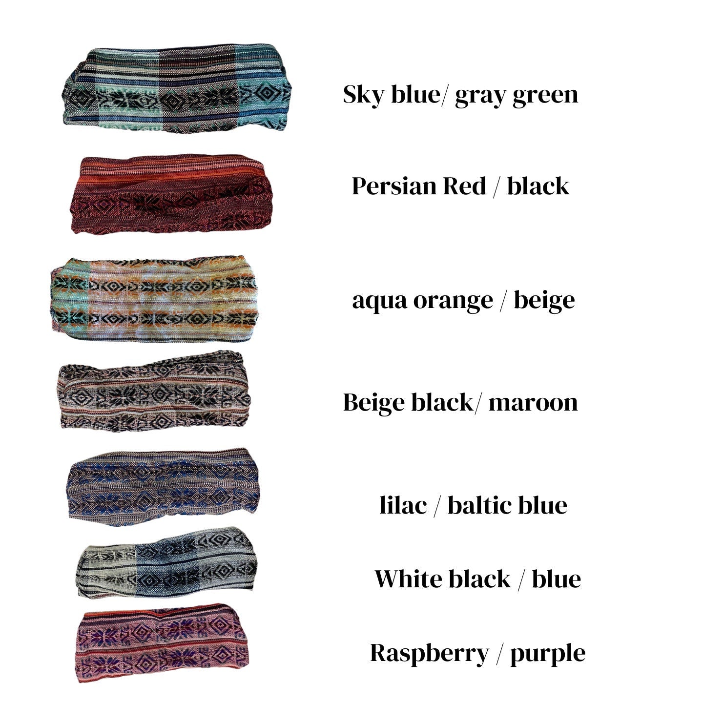 Wide Yoga Headbands for Women and Men